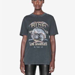Anine Bing Lili Motorcycle Shirt